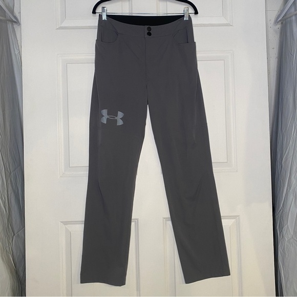 Under Armour Combine Training Flurry Storm Athletic Pants in Grey Size Small - Picture 1 of 11